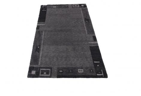 Nepal Indien schwarz grau 180 x 120 cm